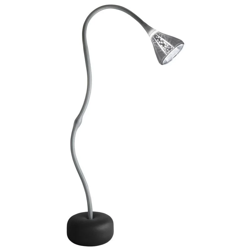 Glass Floor Lamp with Frosted Shades for Soft Diffused LightPipe Floor Lamp