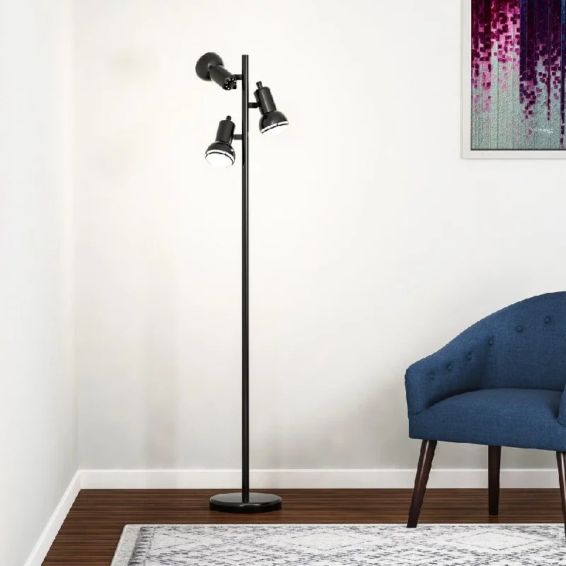 Fabric Floor Lamp with a Linen Shade for a Relaxed AestheticPorch & Den Arkins Floor Lamp