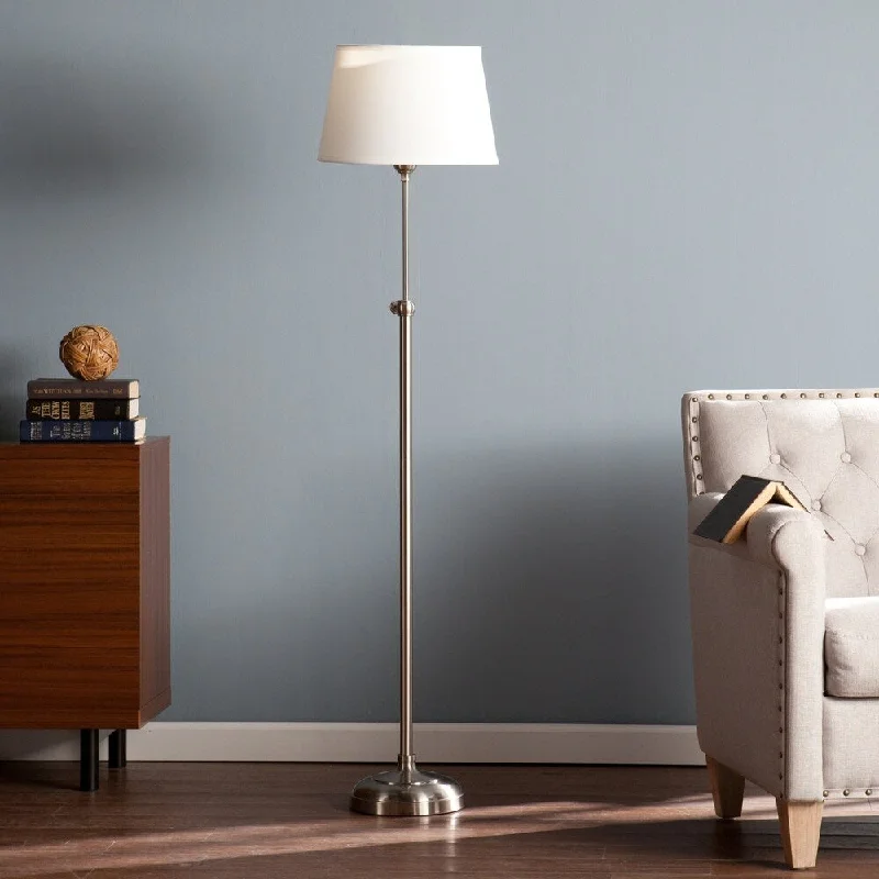 Wood Floor Lamp with Natural Grain for a Warm and Organic FeelPorch & Den Larimer Floor Lamp