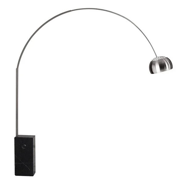 USB Charging Port Floor Lamp for Convenient Device ChargingStainless Steel Floor Lamp