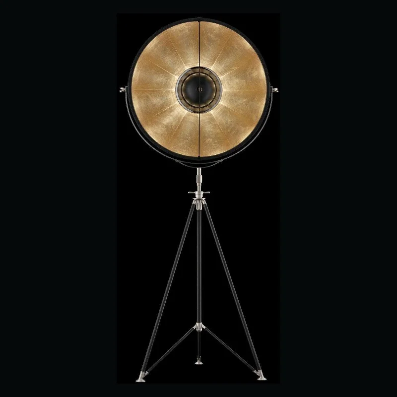 Black/Gold Leaf-Fortuny