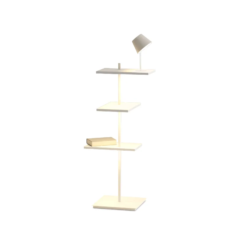 Marble Base Floor Lamp for a Touch of LuxurySuite 6012 floor Lamp - White