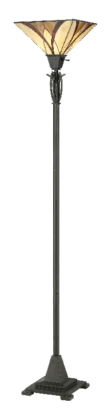 Adjustable Height Floor Lamp for Versatile Lighting NeedsAsheville - Torchiere tiffany valiant bronze - TFAS9470VA
