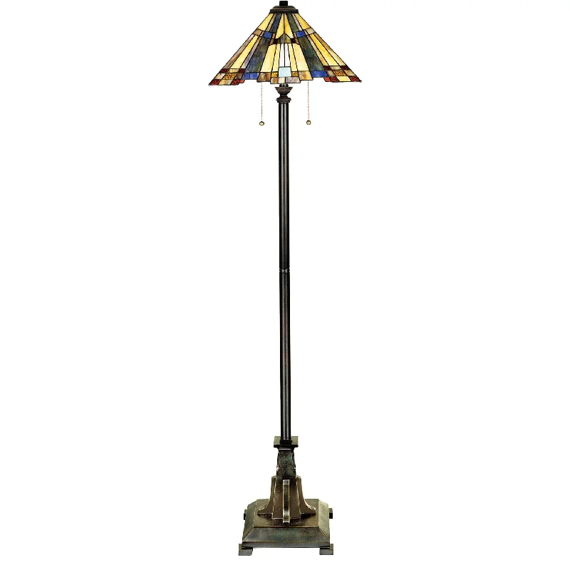 Smart Floor Lamp with Voice Control and Bluetooth ConnectivityInglenook - Floor lamp tif vlnt brnz - TFF16191A5VA