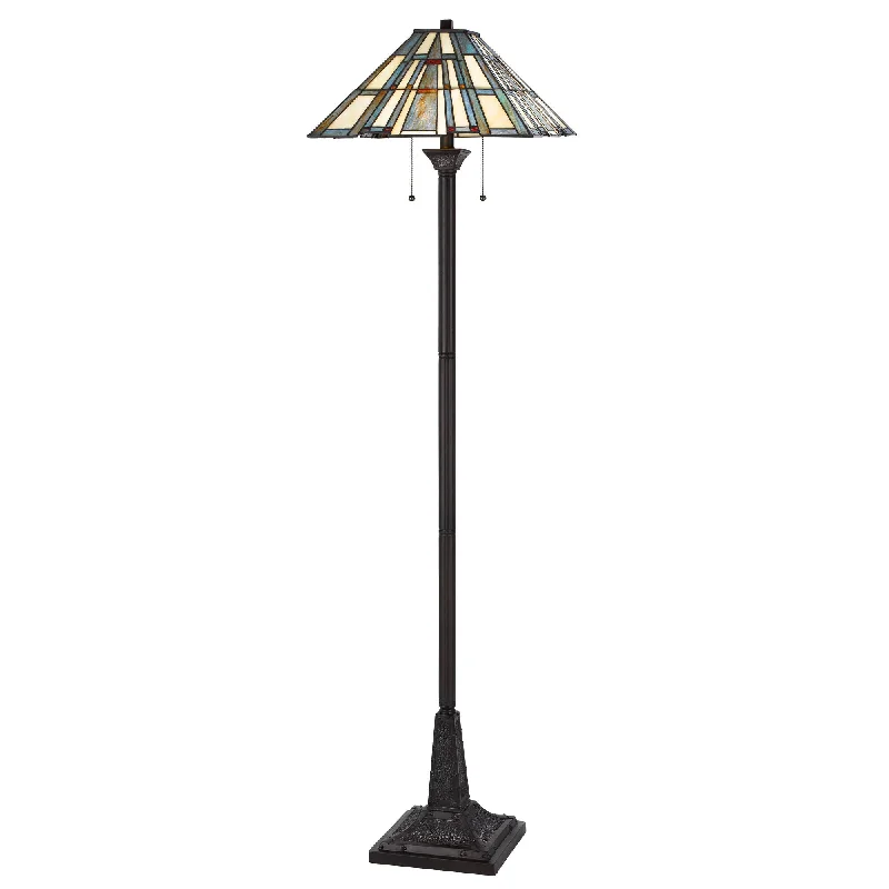 USB Charging Port Floor Lamp for Convenient Device ChargingTiffany Floor Lamp