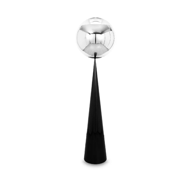 Marble Base Floor Lamp for a Touch of LuxuryTom Dixon Mirror Ball Fat Floor Lamp Silver