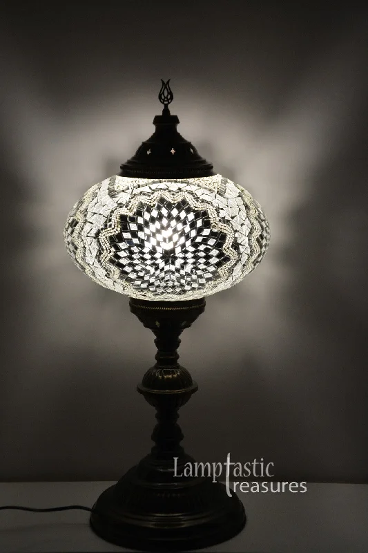Wood Floor Lamp with Natural Grain for a Warm and Organic FeelTurkish Mosaic Floor Lamp