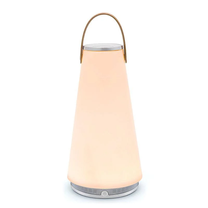 Fabric Floor Lamp with a Linen Shade for a Relaxed AestheticUMA Sound Lantern