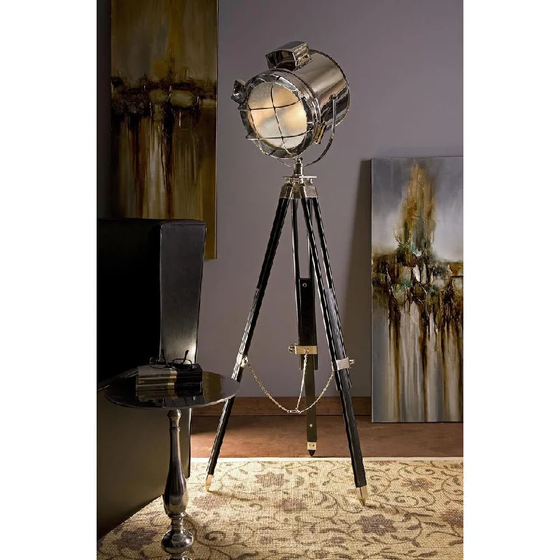 Smart Floor Lamp with Voice Control and Bluetooth ConnectivityUrban Designs 72-Inch Cinema Studio Spotlight Floor Tripod Lamp