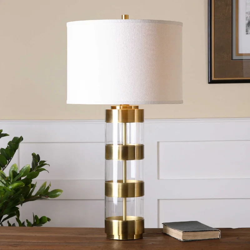 art deco table lamps with geometric shapes for a retro touchAngora Table Lamp