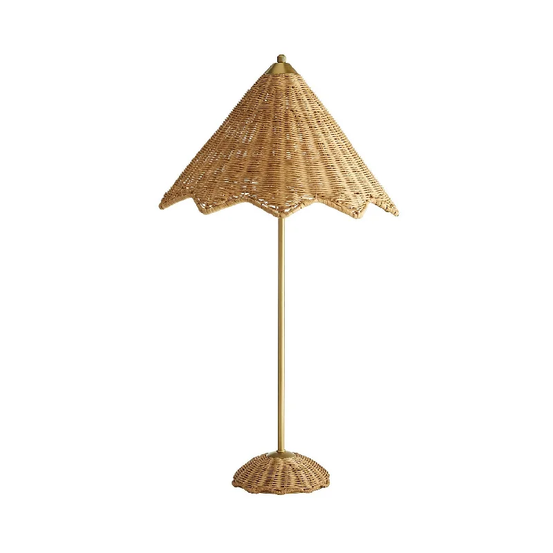 metal table lamps with a matte black finish for a sleek appearanceParasol Table Lamp