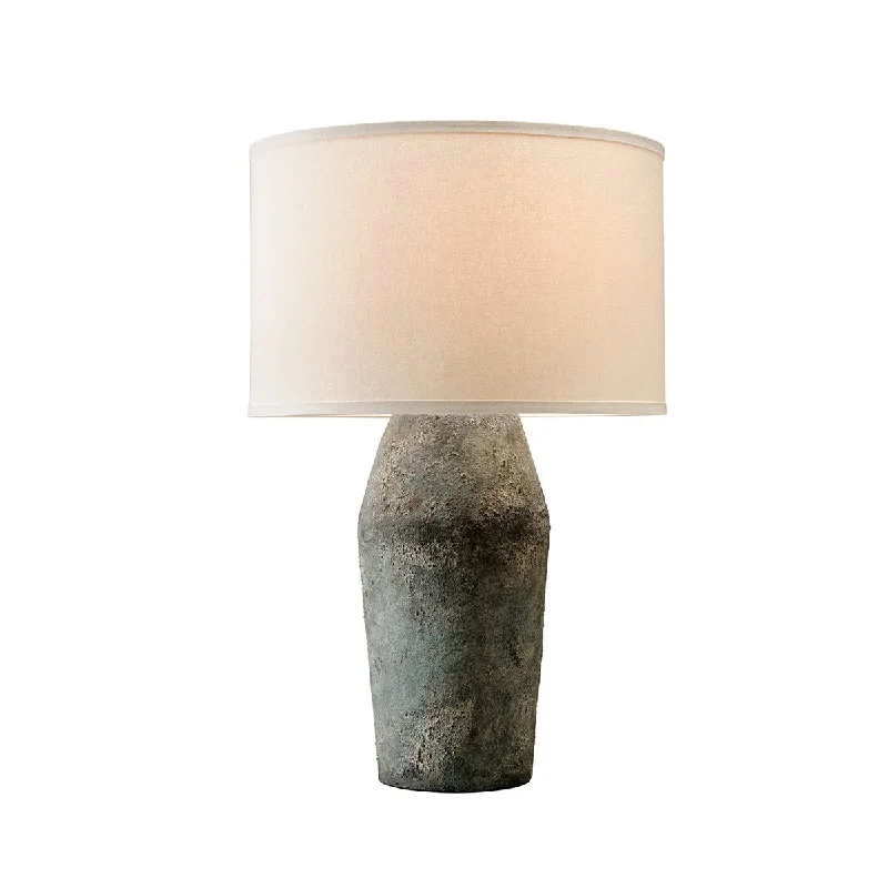glass table lamps with a frosted surface for soft light diffusionArtifact Grey Table Lamp