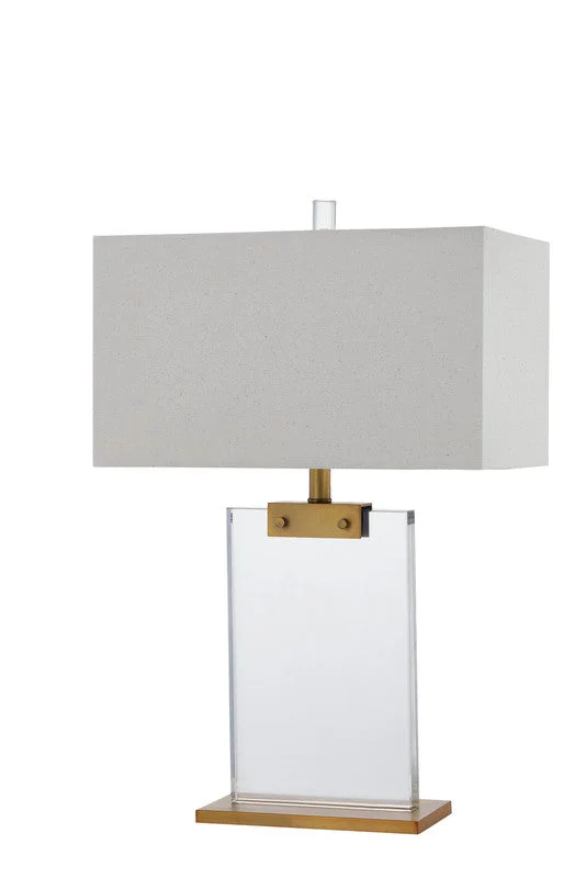 ceramic table lamps with hand painted designs for an artistic touchAurora Brass Table Lamp