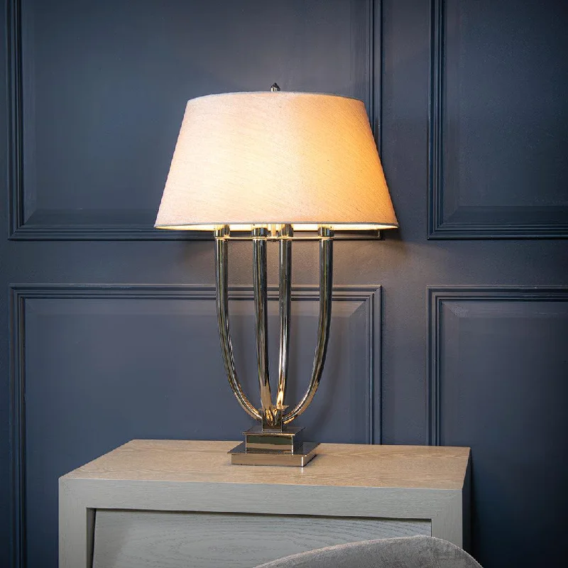 glass table lamps with a frosted surface for soft light diffusionAurora Table Lamp - RV Astley