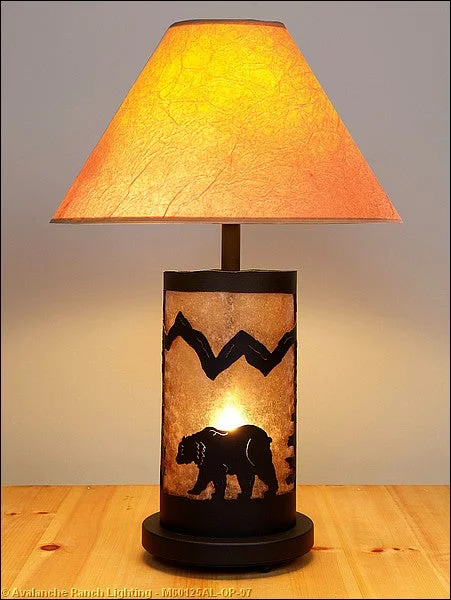 metal table lamps with a matte black finish for a sleek appearanceLamps - Table Lamps