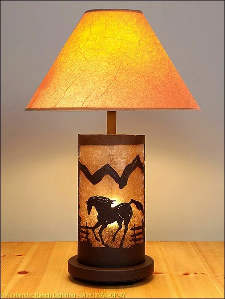 wooden table lamps with natural grain for a warm and organic feelLamps - Table Lamps