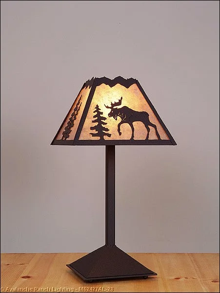 metal table lamps with a matte black finish for a sleek appearanceLamps - Table Lamps