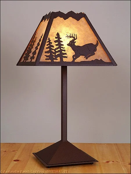 fabric table lamps with a linen shade for a relaxed and breathable lookLamps - Table Lamps