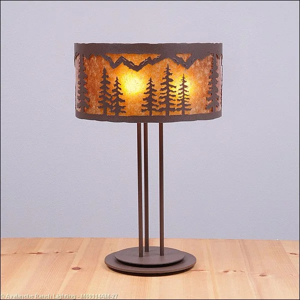 ceramic table lamps with hand painted designs for an artistic touchLamps - Table Lamps
