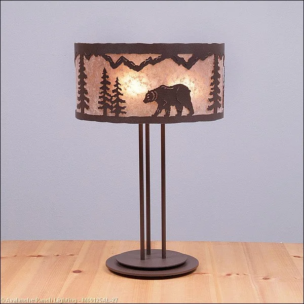 rustic farmhouse table lamps for cozy kitchensLamps - Table Lamps