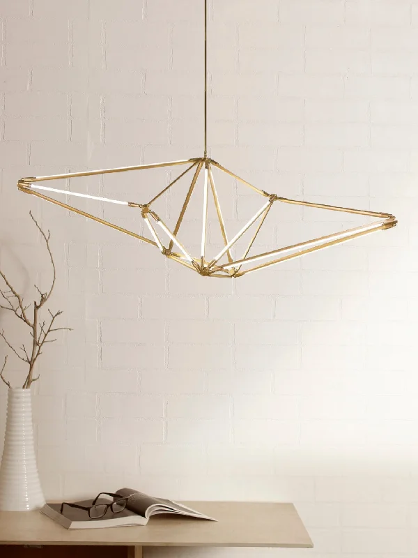 Bohemian Ceiling Lights with Beads, Tassels, and Colorful GlassAvis 18-Light Pendant Light