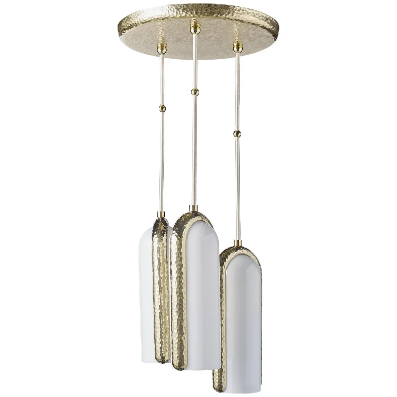 Contemporary Ceiling Lights with Unique, Abstract ShapesBaker Furniture Campanas Pendant BALK303