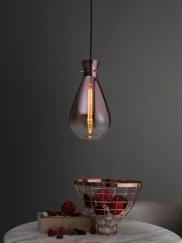 Mediterranean - Style Ceiling Lights with Terra - Cotta and Ceramic DetailsBarnwell Pendant Light