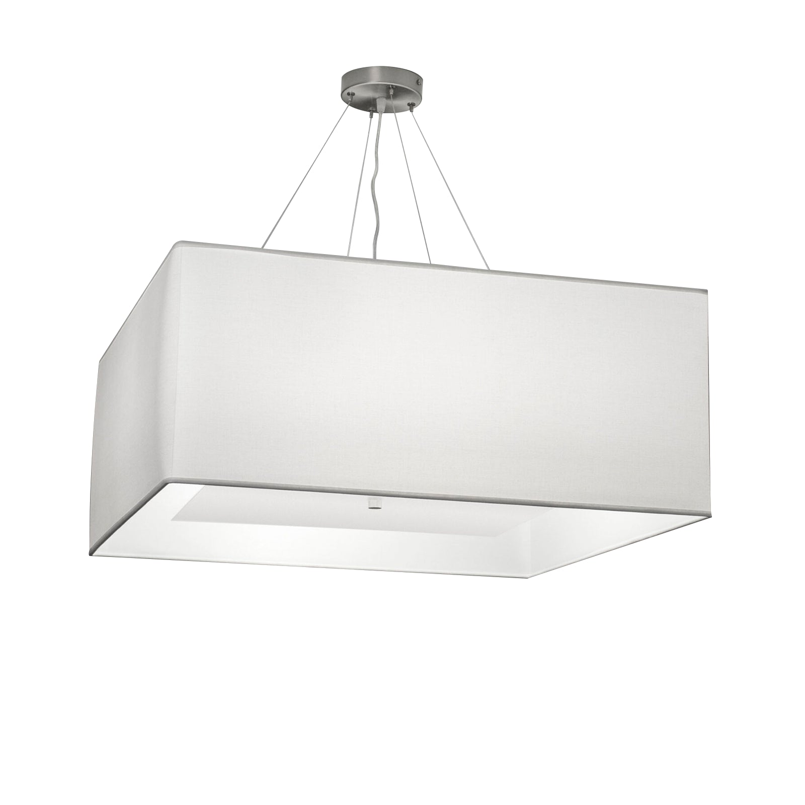 Moroccan Ceiling Lights with Colorful Stained Glass and Geometric CarvingsBasic Square Pendant