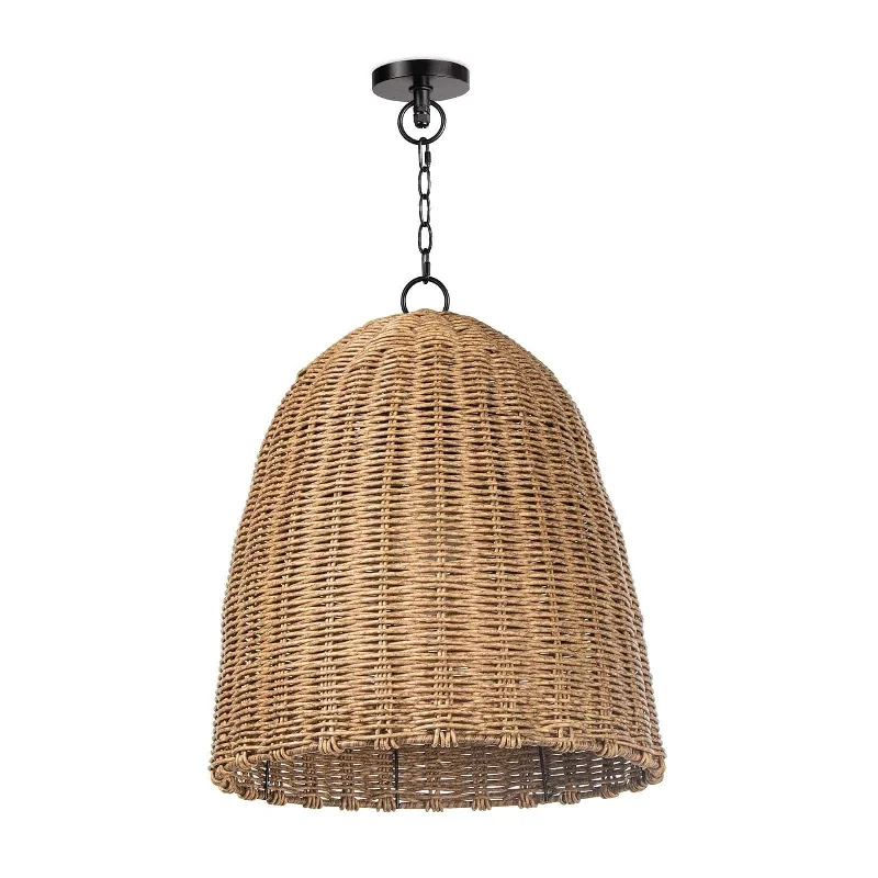 Victorian - Inspired Ceiling Lights with Ornate Crystal ChandeliersBeehive Outdoor Pendant - Coastal Living Collection