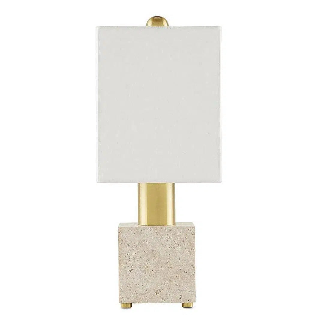 crystal table lamps with dazzling prisms for a glamorous effectBeige Antique Brass Gentini Table Lamp