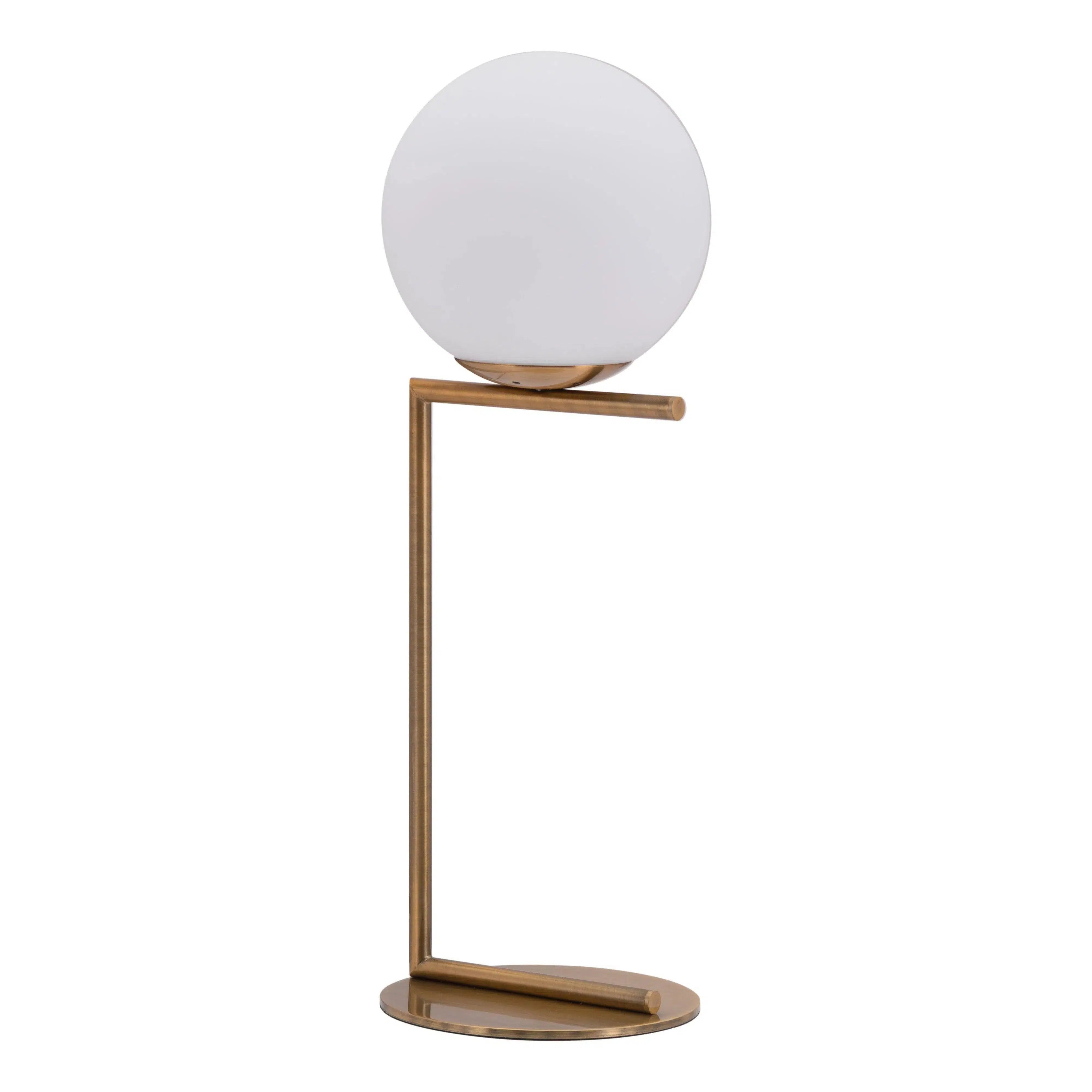coastal style table lamps with nautical elements for beach housesBelair Table Lamp Brass