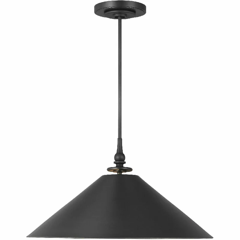 Industrial Style Ceiling Lights with Exposed Bulbs and Metal CagesCapri Wide Pendant