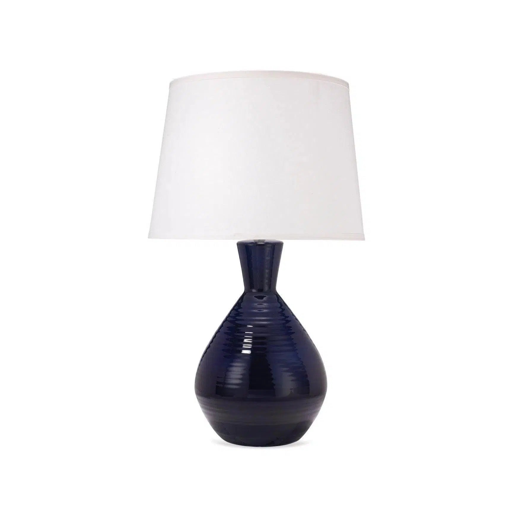 gothic style table lamps with dark finishes for a mysterious lookCoastal Style Blue Ceramic Ash Table Lamp