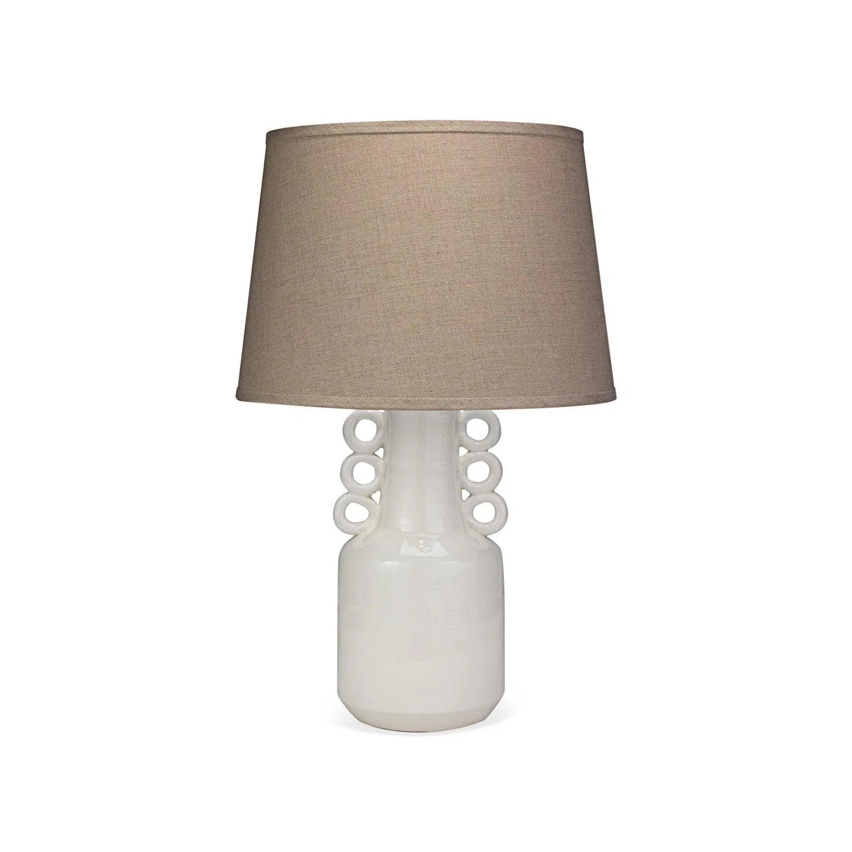 art deco table lamps with geometric shapes for a retro touchCoastal Style White Ceramic Circus Table Lamp