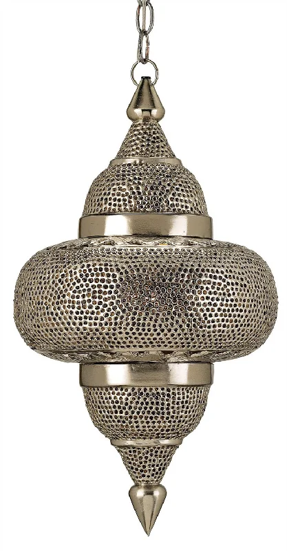 Art Deco Ceiling Lights with Geometric Patterns and Metallic FinishesTangiers Pendant