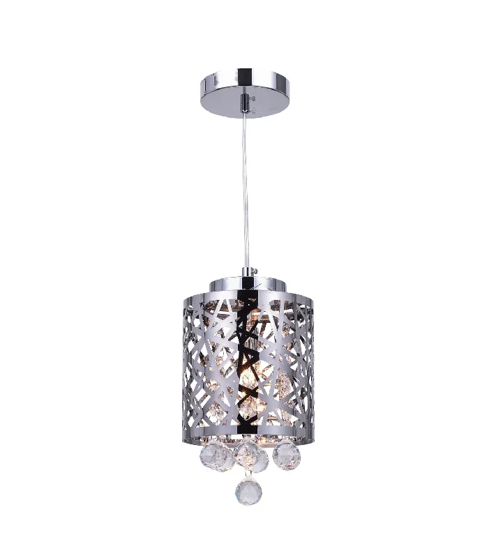 Art Nouveau Ceiling Lights with Organic, Flowing ShapesOne Light Mini Pendant