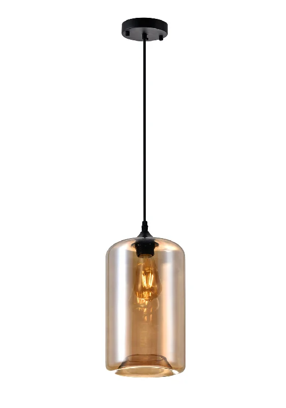 Art Nouveau Ceiling Lights with Organic, Flowing ShapesOne Light Mini Pendant