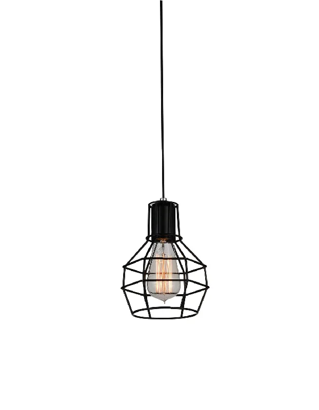 Moroccan Ceiling Lights with Colorful Stained Glass and Geometric CarvingsOne Light Mini Pendant