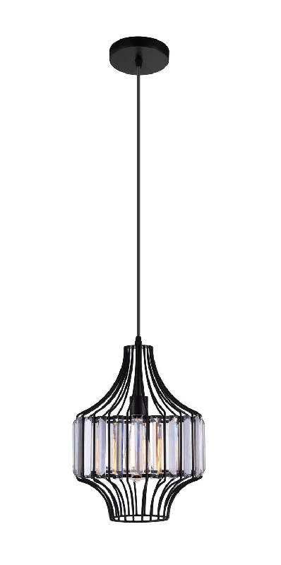 African - Inspired Ceiling Lights with Tribal Patterns and Natural MaterialsOne Light Pendant