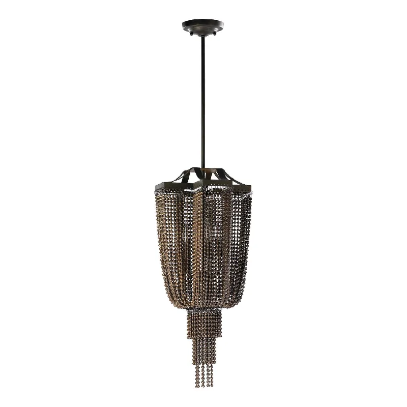 Victorian - Inspired Ceiling Lights with Ornate Crystal ChandeliersFour Light Pendant