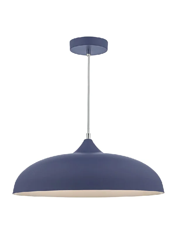 Mid - Century Modern Ceiling Lights with Simple, Sleek LinesDar Kaelan Pendant Blue