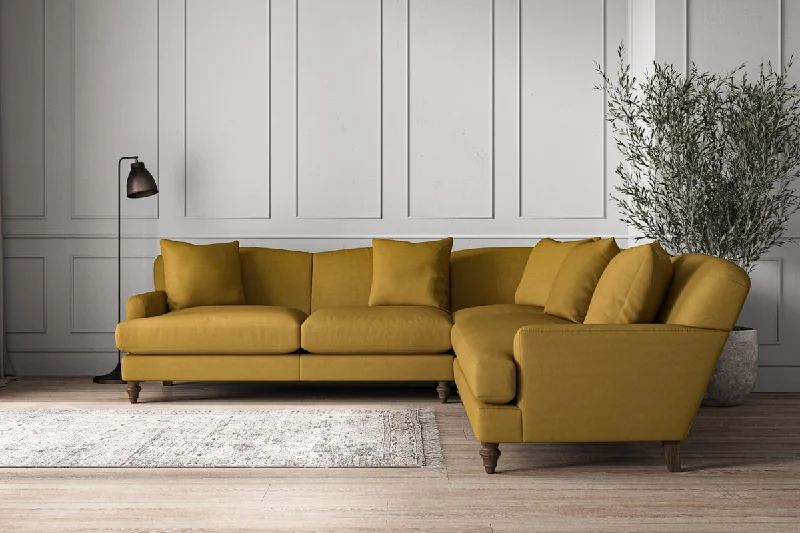 Art Nouveau Ceiling Lights with Organic, Flowing ShapesDeni Large Corner Sofa - Recycled Cotton Ochre
