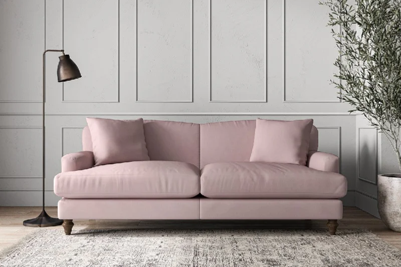 Japanese - Inspired Ceiling Lights with Shoji - Screen - like DiffusersDeni Large Sofa - Recycled Cotton Lavender