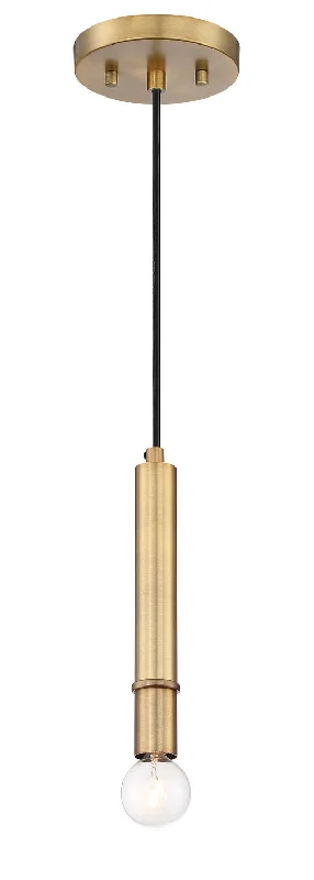 Scandinavian Style Ceiling Lights with Light Wood AccentsOne Light Mini Pendant
