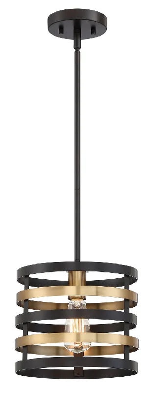 Art Deco Ceiling Lights with Geometric Patterns and Metallic FinishesMya Mini Pendant