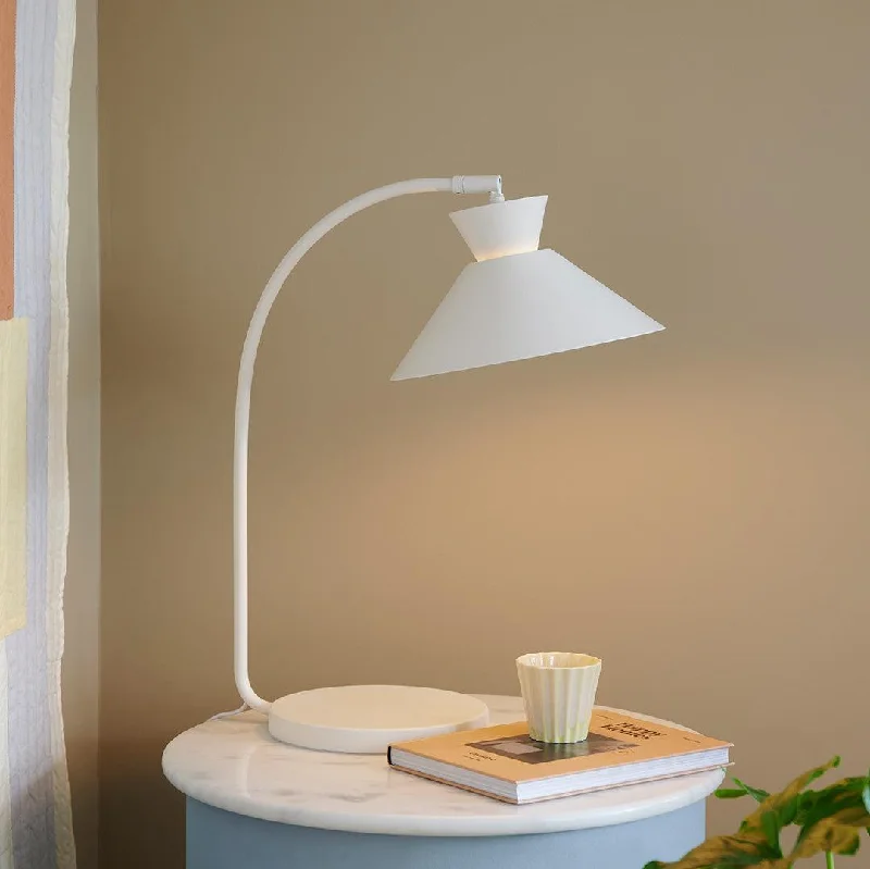 marble table lamps with a luxurious veined pattern for high end decorDial Table  Lamp - Nordlux