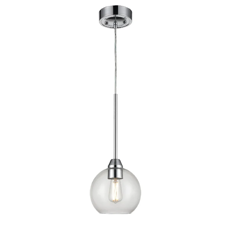 Industrial Style Ceiling Lights with Exposed Bulbs and Metal CagesAndromeda Mini-Pendant