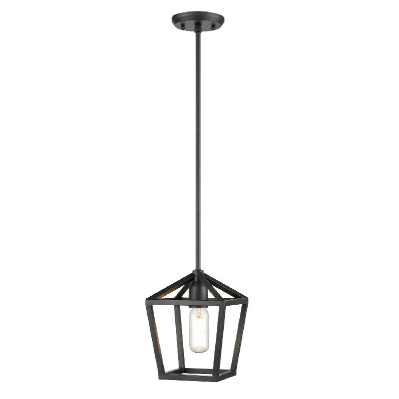 Art Deco Ceiling Lights with Geometric Patterns and Metallic FinishesCabot Trail Mini-Pendant