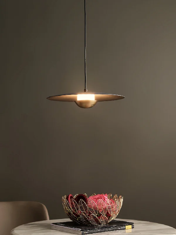 Gothic Ceiling Lights with Dark Metalwork and Pointed ArchesEben 8W Pendant Light