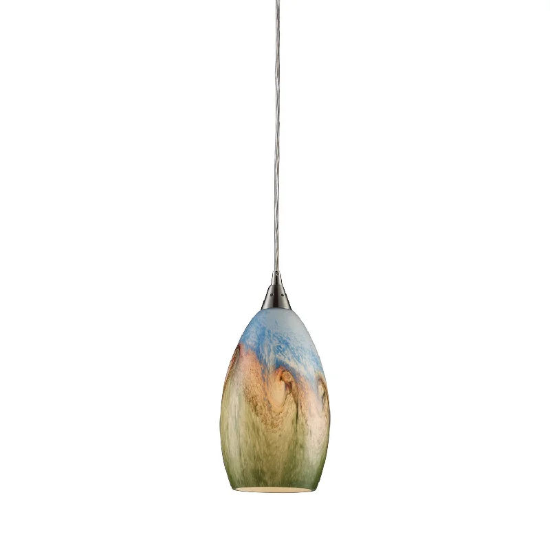 Art Nouveau Ceiling Lights with Organic, Flowing ShapesGeologic Mini Pendant